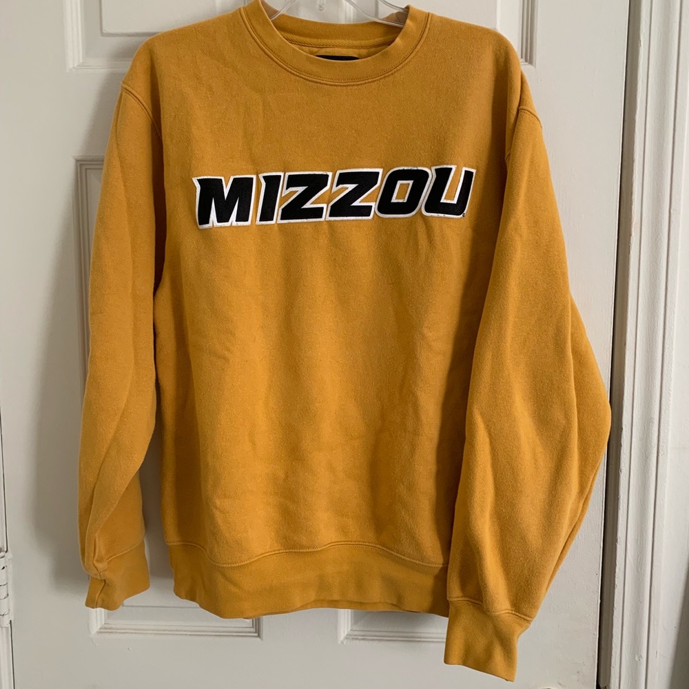 Gold Jansport Mizzou Sweatshirt